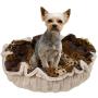 BESSIE AND BARNIE Ultra Plush Wild Kingdom/Natural Beauty Luxury Deluxe Dog/Pet Cuddle Pod Bed