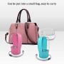 NIEBAIY Dog Water Bottle, Foldable Travel Pet Water Bottle for Dogs, Cats, Lightweight Cat Dog Water Bottles for Walking (Fold 280)