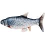 YXiang Electric Fish Plush Toy cat Flapping Fish Funny cat pet Toy net red Fish Jumping Fish Gift (Grass carp)