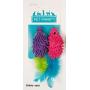 Cat Toys 2 Pack Interactive Fun Plush Mice Ribbon Feather Ball Pick Characters