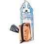 poopyCUTE- Doggy Poop Waste Bag Dispenser for Fashionably Cute Owner and Dog Breed,Puppy Supply|Women Luxury Fashion Style, On Leash Holder Clip for Bag/Travel/Walking/Treat/Key:Metallic Bronze