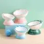 LIONWEI LIONWELI Ceramic Tilted Elevated Cat Dog Bowl Raised Cat Food Water Bowl Dish Pet Comfort Feeding Bowls LIONWEI LIONWELI Ceramic Tilted Elevated Cat Dog Bowl Raised Cat Food Water Bowl Dish Pet Comfort Feeding Bowls