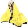 Lainrrew Dog Towels, Super Absorbent Microfiber Pet Bath Towel Large Size Drying Towel for Small Medium Large Dogs and Cats