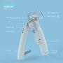 COUFURAS Pet Nail Clipper with LED Lights Pet Nail Trimmer with Nail File Professional Dog Nail Grinder with Safety Guard Nail File Claw Grooming Kit for Dogs & Cats
