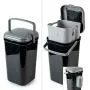 PetFusion Portable Outdoor Pet Waste Disposal. Innovative Dog Waste Station with Locking Handle, Universal Dog Poop Bag Holder, Complimentary Deodorizer & 5 Waste Bags Incl. 12 Month Warranty