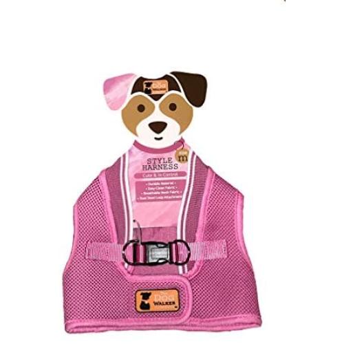 The Dog Walker Company Reflector Accent Harness | Medium 15-20 Lbs