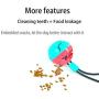Dog Chew Toys with Bell, Dog Rope Toys with Suction Cup, Dog Ball Pull Toys, Dog Teeth Cleaning Toys, Multifunctional Interactive Pet Toys