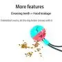 Dog Chew Toys with Bell, Dog Rope Toys with Suction Cup, Dog Ball Pull Toys, Dog Teeth Cleaning Toys, Multifunctional Interactive Pet Toys