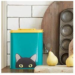 Burgon & Ball Creaturewares GCR/CAT Pet Food Storage Tin Doris Cat