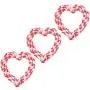 Barleygoo 3PCS Valentines Day Dog Rope Toys Heart Shaped Durable Chew Toy for Small to Medium Dogs Barleygoo 3PCS Valentines Day Dog Rope Toys Heart Shaped Durable Chew Toy for Small to Medium Dogs
