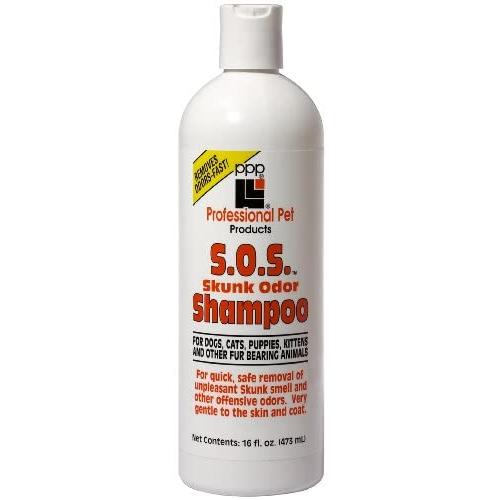 PPP Pet Skunk Odor Shampoo, 16-Once