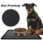 Guardians Dog Food Mat, Silicone Dog Cat Bowl Mat, Non Slip Pet Feeding Mat Waterproof Dog Placemat for Small Animals Guardians Dog Food Mat, Silicone Dog Cat Bowl Mat, Non Slip Pet Feeding Mat Waterproof Dog Placemat for Small Animals