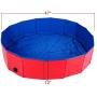 Homend PVC Pet Swimming Pool Portable Foldable Pool Dogs Cats Bathing Tub Bathtub Wash Tub Water Pond Pool