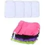 Teamoy Reusable Female Dog Diapers with Removable Pads(Pack of 4), Washable Doggie Diaper Wraps for Female Dogs, Super-Absorbent, Comfortable and Stylish, L1