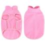 Mile High Life | Dog Fleece Vest | Adjustable Chest Size | Easy Step in Easy Closure | Small Dogs Cats Pets