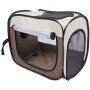 Domaker Pet Drying Box,Portable Pet Dryer Cage Foldable Puppy Hair Drying Box Hands-Free Doggy Grooming Hair Clearing Travel Bags for Dogs Cats Rabbit