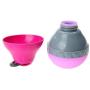 OCSOSO Dog Water Bottle Portable Silicone Folding Pets Bowl Travel Pet Canteen Outdoor Collapsing Water Feeding Bottles Kettle with Carabiner Clip for Dogs Cats 200ML 400ML.