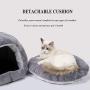 Alliico Indoor Cat Bed/Cat/Pet Cave Bed/Pet Tent