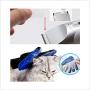 JAKEMY Dog Clippers Low Noise Pet Clippers Rechargeable Dog Trimmer Cordless Pet Grooming Tool Comb Guides Scissors Nail Kits with LED Screen Pet Glooming Glove for Dogs Cats & Others