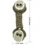 ossenberg Dog Rope Toy for Medium and Large Dogs, Chew Rope Toys with Tennis Balls Teething Cleaning and Training ,Nearly Indestructible Cotton Rope Tennis Dog Toy ossenberg Dog Rope Toy for Medium and Large Dogs, Chew Rope Toys with Tennis Balls Teething Cleaning and Training ,Nearly Indestructible Cotton Rope Tennis Dog Toy