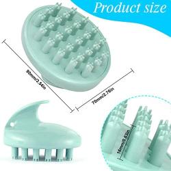 HQDeal Soft Silicone Washable Brush for Pets Shower and Massgae, Grooming Comb for Shedding Pets Hair Gently Remove Loose Fur for Small Animals with Short or Long Hair