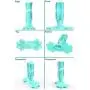 CHZHENG Natural Rubber Dog Tooth Cleaner Stick, Dog Toothbrush Chew Toys Puppy Toy Bone Stick for Small/Medium/Large Dogs,Pink,M CHZHENG Natural Rubber Dog Tooth Cleaner Stick, Dog Toothbrush Chew Toys Puppy Toy Bone Stick for Small/Medium/Large Dogs,Pink,M