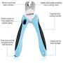 Kangrow Safe Pet Nail Clippers, Claw Trimmers for Cats and Dogs, with Safety Guard to Avoid Over-Cutting, Sharp Blades and Non Slip Handles with Free Nail File