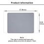 Ptlom Pet Placemat for Dog and Cat, Mat for Prevent Food and Water Overflow, Suitable for Medium and Small Pet,Silicone, 18'' 14''