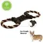 HugSmart Pet – Rope Monster | Tough Rubber and Rope Tug Toy for Small Medium and Large Dogs HugSmart Pet – Rope Monster | Tough Rubber and Rope Tug Toy for Small Medium and Large Dogs