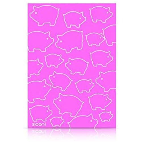 Siconi Collection 11.7'' Piggy Sticky Board, Pink