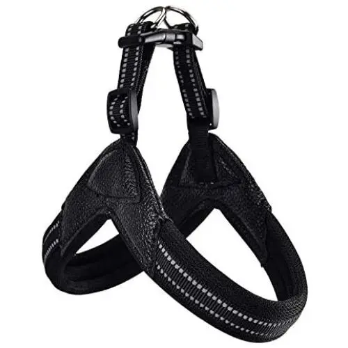 Dog Harness No Pull Ultra Soft Breathable Padded Pet Harness 2 Adjustable Botton, 3M Reflective Pet Harness for Dogs Easy Control for Small Medium Large Dogs Dog Harness No Pull Ultra Soft Breathable Padded Pet Harness 2 Adjustable Botton, 3M Reflective Pet Harness for Dogs Easy Control for Small Medium Large Dogs