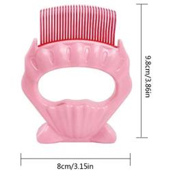 juman Pet Comb for Dog and Cat, Dog Tear Stain Remover Combs, Pet Dog Cat Grooming Comb Set Effective Float Hair Remover