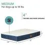 SunStyle Home Orthopedic Foam Dog Bed for Small & Medium Dogs Up to 50lbs with Waterproof Removable Cover, Mattress Pet Mat Bed for Dogs & Cats - Orthopedic Egg Crate Foam Platform SunStyle Home Orthopedic Foam Dog Bed for Small & Medium Dogs Up to 50lbs with Waterproof Removable Cover, Mattress Pet Mat Bed for Dogs & Cats - Orthopedic Egg Crate Foam Platform
