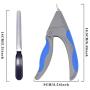 Sdefw Cat Dog Nail Clippers and Trimmer, Pet Nail File with Sharp Blade and Safety Guard, Professional Grooming Tools for Small Animals Claw Care