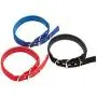 Chenyouwen Pet Toys Great Foam Cotton Polyester Pet Collars Pet Neck Strap Dog Neckband Cats Dogs Collars, 3.5cm x 57cm (Black) (Color : Black)