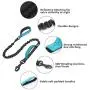 Short Dog Leash with Padded Handle, Bungee Dog Leash Shock Absorbing, Nylon Reflective Pet Leashes for Walking, Dog Lead for Medium & Large Dogs Short Dog Leash with Padded Handle, Bungee Dog Leash Shock Absorbing, Nylon Reflective Pet Leashes for Walking, Dog Lead for Medium & Large Dogs