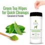 Pure and Natural Pet - Grooming and Cleansing Wipes Green Tea Green Tea 50 Wipes (PN261)