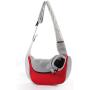 PETEMOO Pet Sling Carrier Bag, Hand-Free Dog Cat Outdoor Travel Shoulder Bag with Adjustable Strap& Zipper