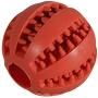 Dog Chewing Ball, Great for Dental Care, Cleaning, Teething, and Aggressive Chewers, Fit with Treats, Helps Reduce Stress, Anxiety and Boredom