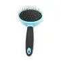 Dog Brush & Cat Brush, Stainless Steel Extra Long Hard Pin Slicker Large Brush, Slicker Pet Grooming Brush- Shedding Grooming Tools Dog Brush & Cat Brush, Stainless Steel Extra Long Hard Pin Slicker Large Brush, Slicker Pet Grooming Brush- Shedding Grooming Tools