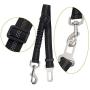NicePro Dog Seat Belt -1 Pack, Nlyon Car Leash for Dog/Cat, Safety Leads Vehicle Dog Seatbelt,19-27 Inch Adjustable