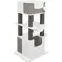 Royal Pet Club Lucano Cream/Gray Cat Tower with Scratching Posts, Condo, Hammock, Platform, Removable Cushions, Dangling Pom-Poms (44722) Royal Pet Club Lucano Cream/Gray Cat Tower with Scratching Posts, Condo, Hammock, Platform, Removable Cushions, Dangling Pom-Poms (44722)