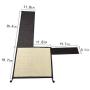 MZhugz Cat Furniture Protector, Heavy Duty Anti Scratching Mat Sisal Couch Guard for Cats, Protect Your Sofa from Scratching, Easy Installation