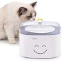 Jnwayb Cat Water Fountain Ultra-Silent Pump Automatic Pet Water Fountain Dog Water Dispenser with Multiple-Layer Filter Dog Cat Health Caring Fountain 2.5L B92 (Fountain)