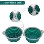AOII Collapsible Dog Bowl, 2 Pack Collapsible Dog Water Bowls for Cats Dogs, Portable pet Feeding Watering Tray for Outdoor Camping 1000mL/33oz AOII Collapsible Dog Bowl, 2 Pack Collapsible Dog Water Bowls for Cats Dogs, Portable pet Feeding Watering Tray for Outdoor Camping 1000mL/33oz