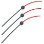 Replacement Wands for Cats Meow Motorized Cat Toy, Electronic Motion Cat Toys Mouse Tail Refills, Pack of 3