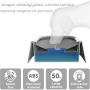 DaMohony Dog Water Bowl, 1.5L No-Spill Dog Water Dispenser Cat Water Dispenser Slow Water Feeder Dog Bowls, Water Bowl Cat Water Feeder Bowls Pet Bowl for Dogs/Cats/Pets