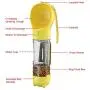 AIMI Pet cat and Dog Outdoor Travel Walk Portable Multifunctional Water Cup Dog Food Cup (Yellow) AIMI Pet cat and Dog Outdoor Travel Walk Portable Multifunctional Water Cup Dog Food Cup (Yellow)