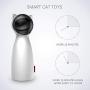 EKOHOME Interactive Cat Laser Toy - Pet Chase Toy for Kitten/Dogs, USB Charging Automatic Rotation, Auto Shutdown/Startup for Catch Training, 5 Adjustable Rotating Height/Range, Cat Exercise Toys