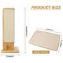 Tylu Cat Corner Scratcher Natural Sisal Scratching Pad Sisal Claw Sharpener for Cat Grinding Claws & Protecting Furniture